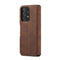 For Samsung Galaxy A53 5G DG.MING Retro Oil Side Horizontal Flip Leather Case with Holder & Card Slots & Wallet(Coffee)