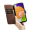 For Samsung Galaxy A53 5G DG.MING Retro Oil Side Horizontal Flip Leather Case with Holder & Card Slots & Wallet(Coffee)