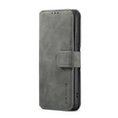 For Samsung Galaxy A53 5G DG.MING Retro Oil Side Horizontal Flip Leather Case with Holder & Card Slots & Wallet(Grey)