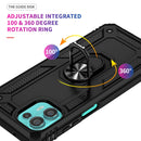 For Motorola Moto Edge 20 Lite Shockproof TPU + PC Phone Case(Black)