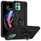 For Motorola Moto Edge 20 Lite Shockproof TPU + PC Phone Case(Black)