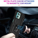 For Motorola Moto Edge 20 Lite Shockproof TPU + PC Phone Case(Black)