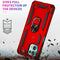 For Motorola Moto Edge 20 Lite Shockproof TPU + PC Phone Case(Red)