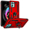 For Motorola Moto Edge 20 Lite Shockproof TPU + PC Phone Case(Red)