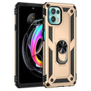 For Motorola Moto Edge 20 Lite Shockproof TPU + PC Phone Case(Gold)