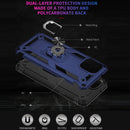 For Motorola Moto Edge 20 Lite Shockproof TPU + PC Phone Case(Blue)