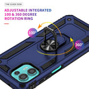 For Motorola Moto Edge 20 Lite Shockproof TPU + PC Phone Case(Blue)