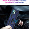 For Motorola Moto Edge 20 Lite Shockproof TPU + PC Phone Case(Blue)