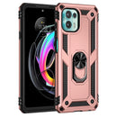 For Motorola Moto Edge 20 Lite Shockproof TPU + PC Phone Case(Rose Gold)