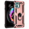 For Motorola Moto Edge 20 Lite Shockproof TPU + PC Phone Case(Rose Gold)