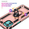 For Motorola Moto Edge 20 Lite Shockproof TPU + PC Phone Case(Rose Gold)