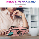 For Motorola Moto Edge 20 Lite Shockproof TPU + PC Phone Case(Rose Gold)