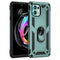 For Motorola Moto Edge 20 Lite Shockproof TPU + PC Phone Case(Dark Green)