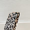 Square Plating Gold Edge Phone Case For iPhone 13(Pink Backgroud Leopard)