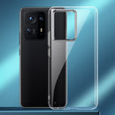 For Xiaomi Mi Mix 4 wlons Ice Crystal PC + TPU Phone Case(Transparent Black)