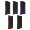 For Samsung Galaxy S22 Ultra 5G Transparency Two-color Gradient PC+TPU Phone Case(Transparent)