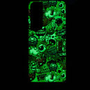 For Samsung Galaxy S22 5G Luminous TPU Protective Phone Case(Graffiti)