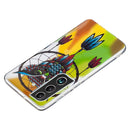 For Samsung Galaxy S22 5G Luminous TPU Protective Phone Case(Owl)