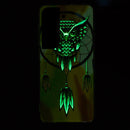 For Samsung Galaxy S22 5G Luminous TPU Protective Phone Case(Owl)