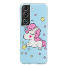 For Samsung Galaxy S22 5G Luminous TPU Protective Phone Case(Star Unicorn)