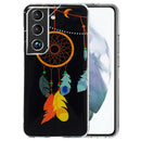 For Samsung Galaxy S22 5G Luminous TPU Protective Phone Case(Black Wind Chimes)