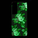 For Samsung Galaxy S22 5G Luminous TPU Protective Phone Case(Rose Flower)