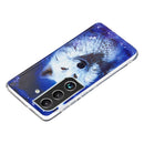 For Samsung Galaxy S22 5G Luminous TPU Protective Phone Case(Starry Sky Wolf)