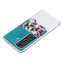 For Samsung Galaxy S22+ 5G Luminous TPU Protective Phone Case(Headset Dog)