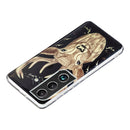 For Samsung Galaxy S22+ 5G Luminous TPU Protective Phone Case(Deer)