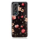 For Samsung Galaxy S22+ 5G Luminous TPU Protective Phone Case(Rose)