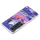 For Samsung Galaxy S22+ 5G Luminous TPU Protective Phone Case(Seven Wolves)