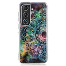 For Samsung Galaxy S22+ 5G Luminous TPU Protective Phone Case(Mandala Flower)