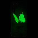 For Samsung Galaxy S22 Ultra 5G Luminous TPU Protective Phone Case(Butterfly)