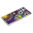 For Samsung Galaxy S22 Ultra 5G Luminous TPU Protective Phone Case(Blue Owl)
