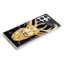 For Samsung Galaxy S22 Ultra 5G Luminous TPU Protective Phone Case(Deer)