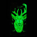 For Samsung Galaxy S22 Ultra 5G Luminous TPU Protective Phone Case(Deer)