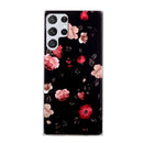 For Samsung Galaxy S22 Ultra 5G Luminous TPU Protective Phone Case(Rose)