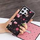 For Samsung Galaxy S22 Ultra 5G Luminous TPU Protective Phone Case(Rose)