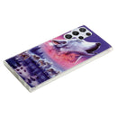 For Samsung Galaxy S22 Ultra 5G Luminous TPU Protective Phone Case(Seven Wolves)