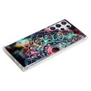 For Samsung Galaxy S22 Ultra 5G Luminous TPU Protective Phone Case(Mandala Flower)