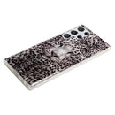 For Samsung Galaxy S22 Ultra 5G Luminous TPU Protective Phone Case(Leopard Tiger)