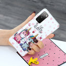 For Samsung Galaxy A03s Luminous TPU Protective Phone Case(Couple Unicorn)