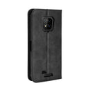 For Ulefone Armor 8 Magnetic Buckle Retro Texture Leather Phone Case(Black)