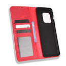 For OnePlus 10 Pro 5G Magnetic Buckle Retro Texture Leather Phone Case(Red)