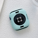TPU Candy Color Watch Case For Apple Watch Series 7 45mm(Black)