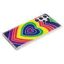 For Samsung Galaxy S22 Ultra 5G Electroplating TPU Protective Phone Case(Love Heart)