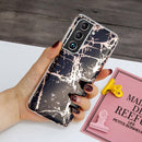 For Samsung Galaxy S22 5G Electroplating TPU Protective Phone Case(Black Gold)