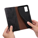 For Xiaomi 12 Pro/12S Pro Simple Wax Crazy Horse Texture Leather Phone Case(Black)