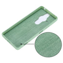 For Sony Xperia Pro-I Pure Color Liquid Silicone Phone Case(Green)
