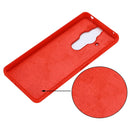 For Sony Xperia Pro-I Pure Color Liquid Silicone Phone Case(Red)